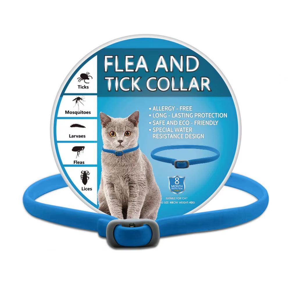 Flea Collar for Dogs Long Term Flea Collar for Cats Tick Collar Natural Pet Tick Advanced Dog
