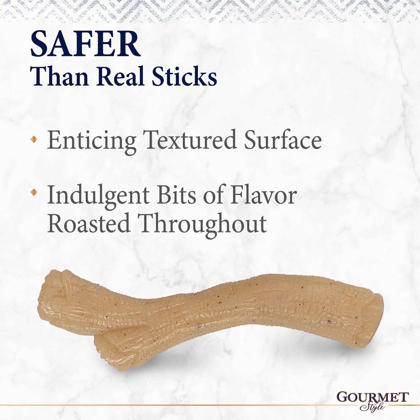 Gourmet Style Dog Chew Toy Stick Chicken X-Large (50+ Lbs)