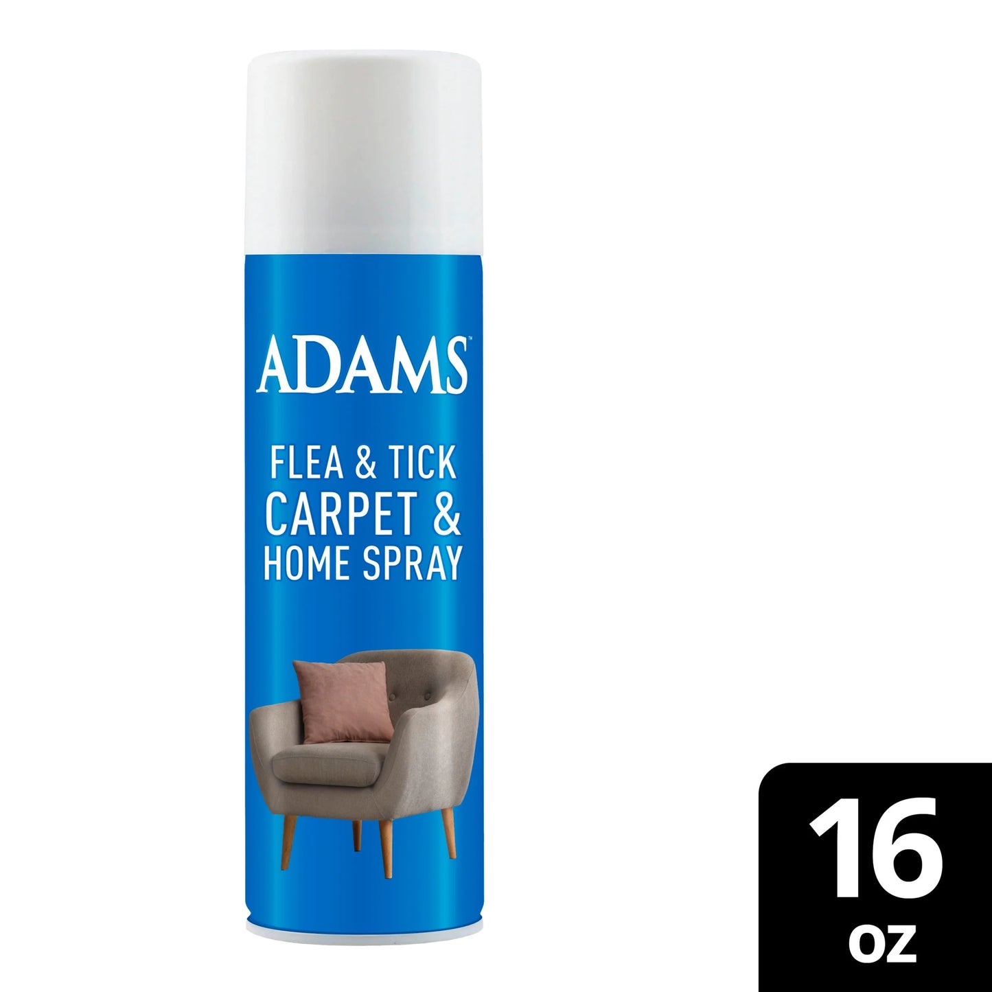 Flea & Tick Carpet & Home Spray for Houses with Cats and Dogs, 16 Ounce Can