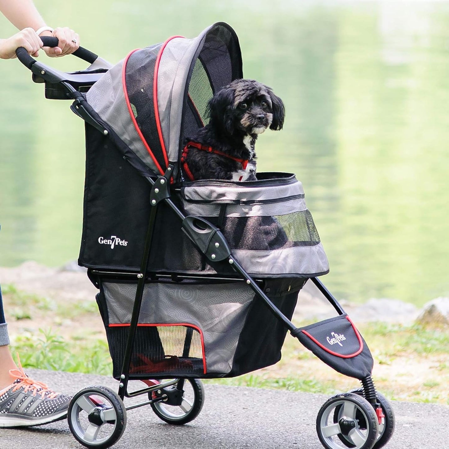 Regal plus Dog Stroller - Gray Shadow Pet Stroller