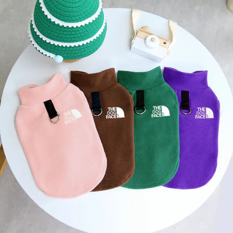Autumn Winter Pet Dogs Clothes Fleece Warm Dogs Sweater French Bulldog Coat Puppy for Small Dogs Clothing Chihuahua Costumes Pug