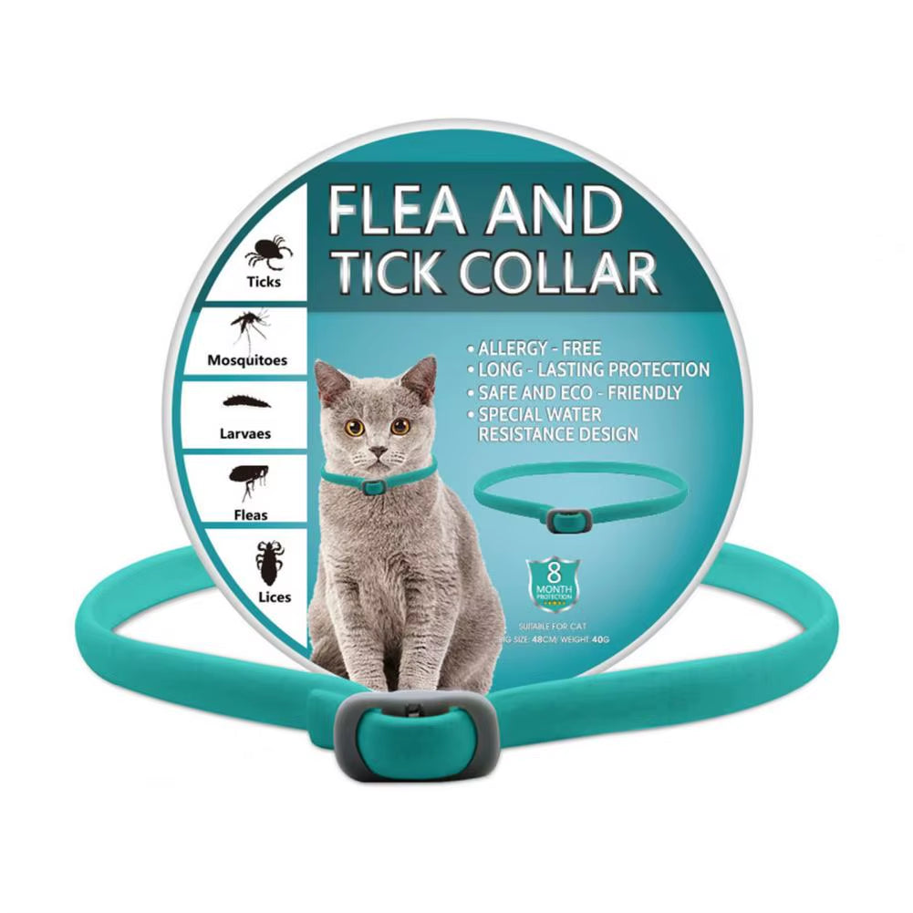 Flea Collar for Dogs Long Term Flea Collar for Cats Tick Collar Natural Pet Tick Advanced Dog
