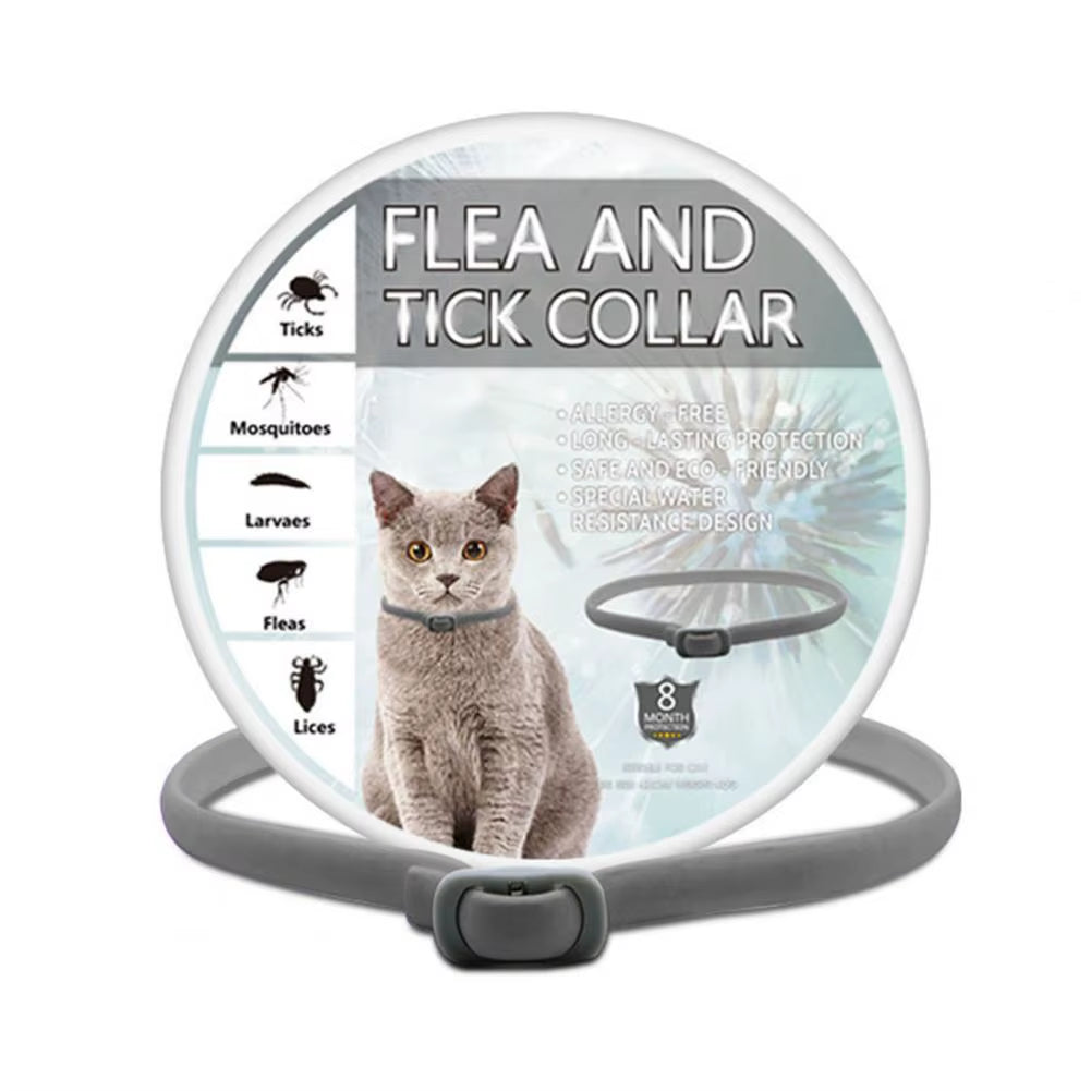 Flea Collar for Dogs Long Term Flea Collar for Cats Tick Collar Natural Pet Tick Advanced Dog