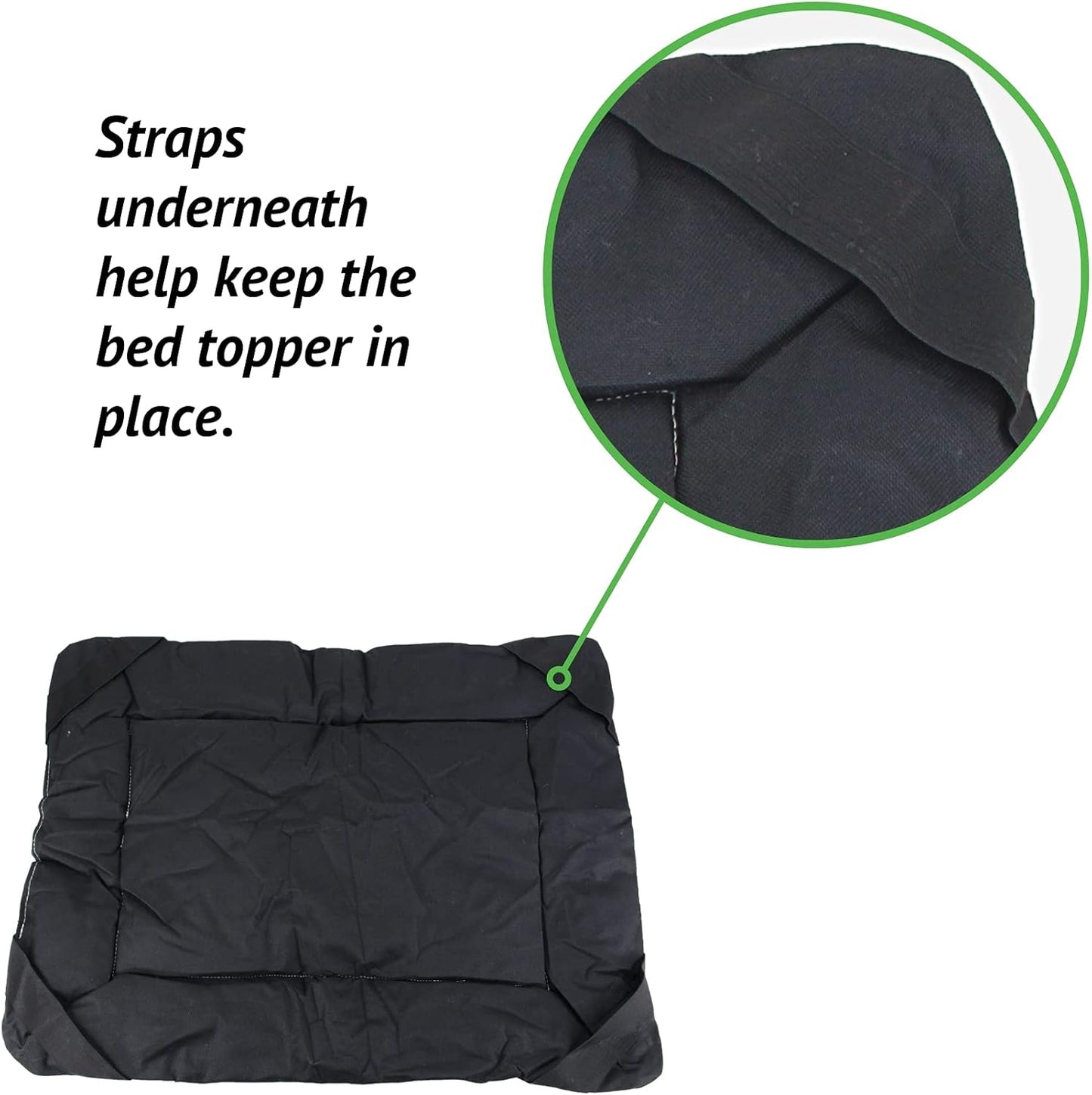 Fleece Dog Bed Topper for Dog Cot Beds (X-Large)