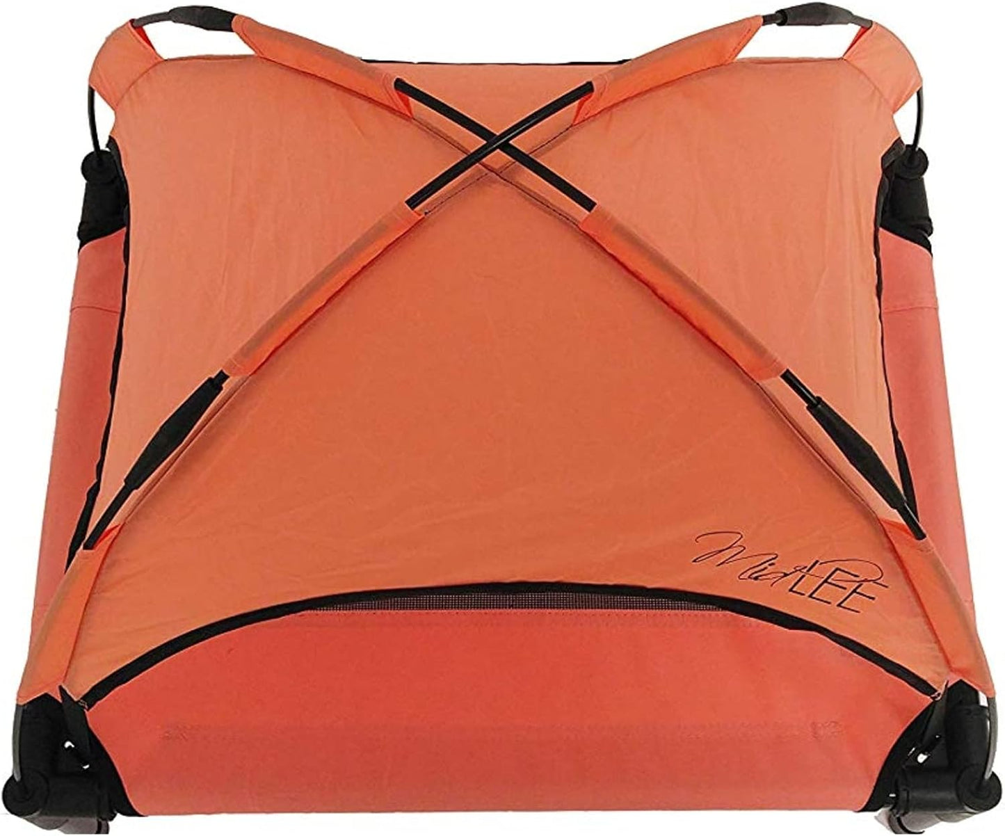 Salmon Dog Cot with Canopy (36" X 48")