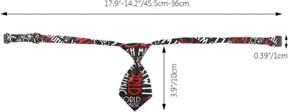 Small Dog Ties, 40 Pack Adjustable Pet Bow Ties Assorted Pattern for Small Dogs Cats Bowties Puppy Neckties Grooming Bows Festival Photography Holiday Party Valentine Costumes Birthday Gift