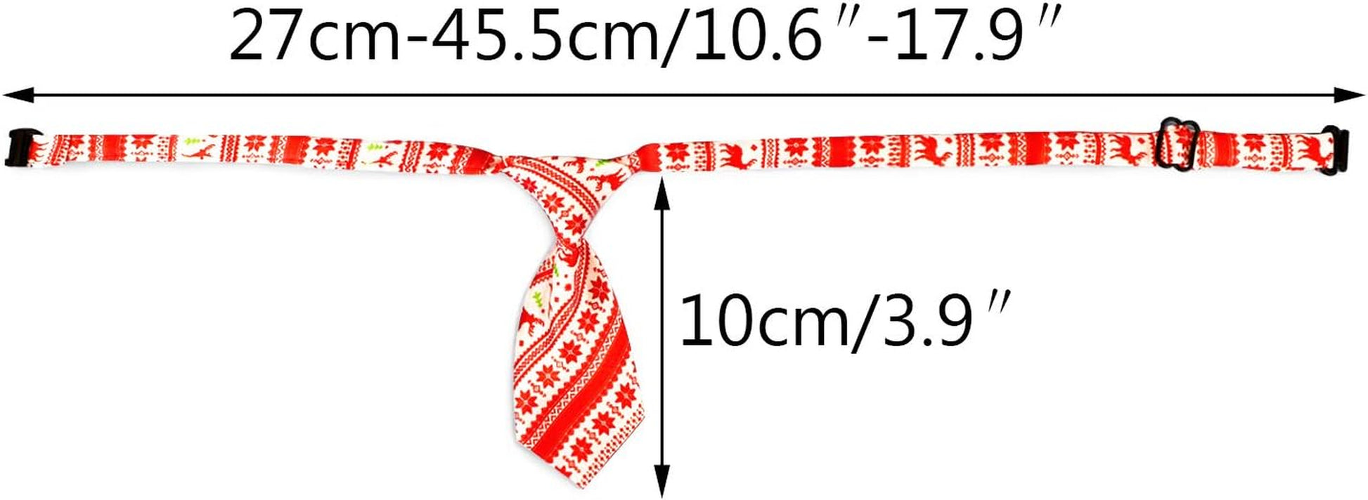Dog Neck Ties, 30 Pcs Dog Ties with Adjustable Collar, Pet Bowties for Small Cats, Puppy Bowties Pets Neckties Grooming Bows Bulk for New Year Photography Holiday Wedding Festival Party