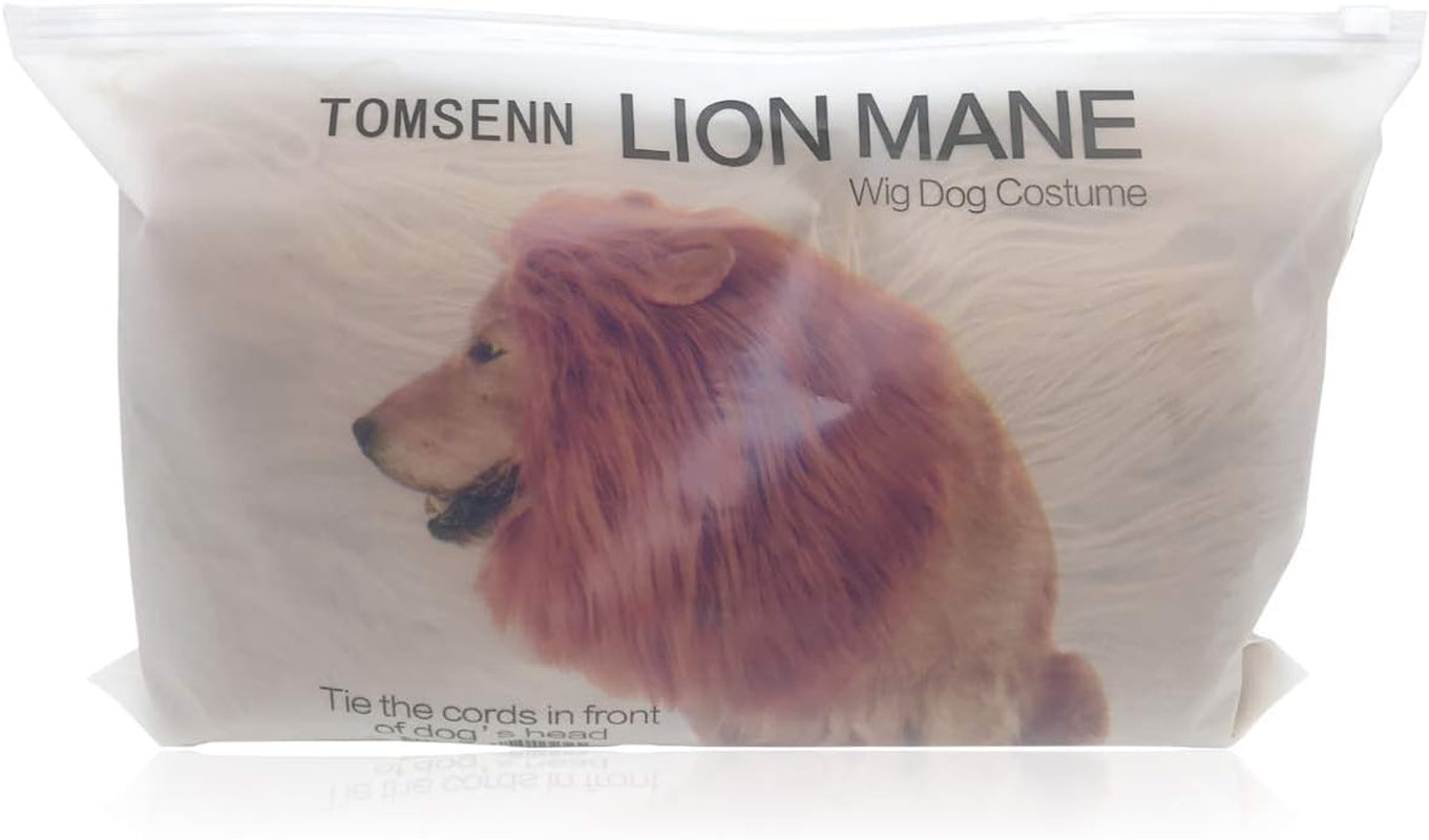 ® Realistic & Funny Lion Mane for Dog Complementary Lion Mane for Dog Costumes for Medium to Large Sized Dogs Costumes for Animals