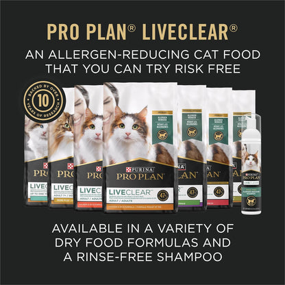Allergen Reducing, High Protein Cat Food, LIVECLEAR Chicken and Rice Formula - 16 Lb. Bag