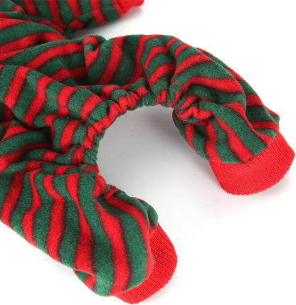 Small Dog Christmas Pajamas for Pet Clothes Doggie Holiday Costumes Onesies Jammies