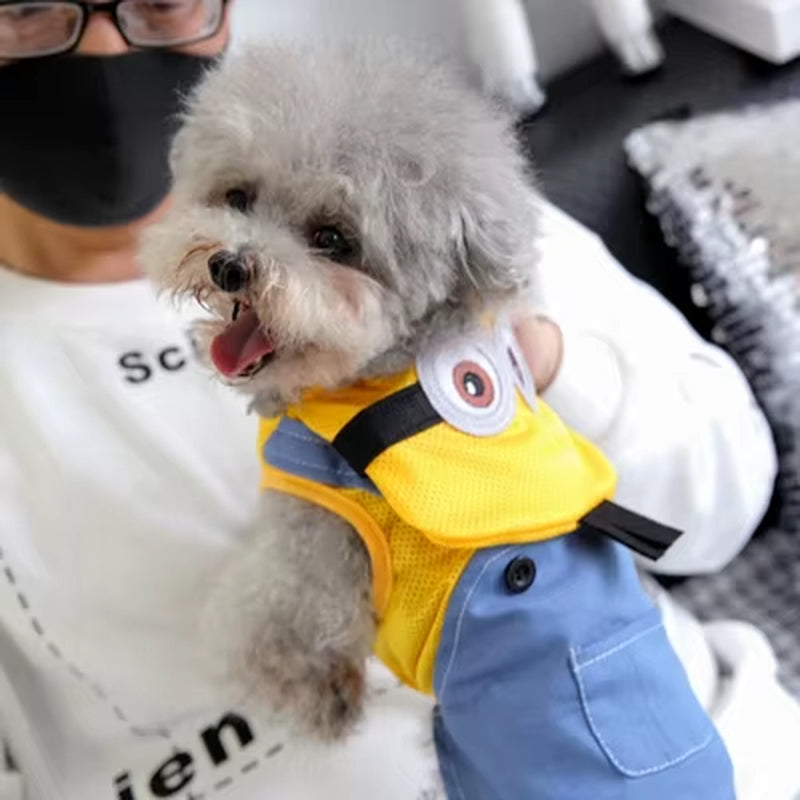Cooling Dog Clothes Summer Cute Funny XS XXL Pet Costumes for Small Medium French Bulldog Terrier Chihuahua Yorkie Pug Cat Coat