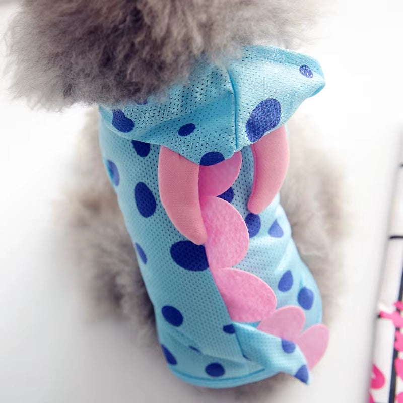 Cooling Dog Clothes Summer Cute Funny XS XXL Pet Costumes for Small Medium French Bulldog Terrier Chihuahua Yorkie Pug Cat Coat