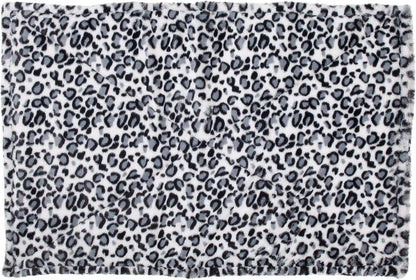 Thermanap Self-Warming Cat Bed for Indoor Cats & Small Dogs, Washable & Reflects Body Heat - Quilted Faux Fur Reflective Bed Mat - Snow Leopard, Small
