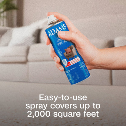 Flea & Tick Carpet & Home Spray for Houses with Cats and Dogs, 16 Ounce Can
