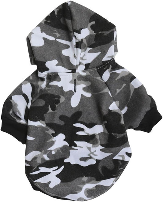 Pet Camouflage Small Dog Hoodie for Cute Dogs Sweatshirt Comfort Puppy Winter Costume Hoodies