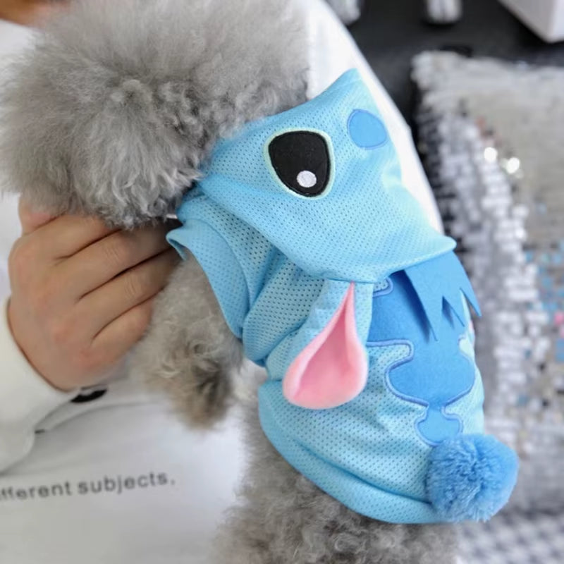 Cooling Dog Clothes Summer Cute Funny XS XXL Pet Costumes for Small Medium French Bulldog Terrier Chihuahua Yorkie Pug Cat Coat