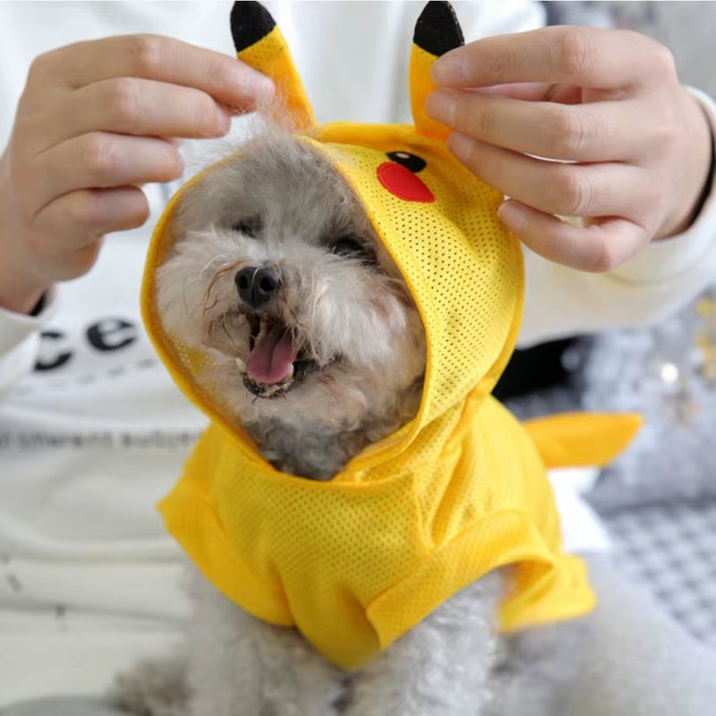 Cooling Dog Clothes Summer Cute Funny XS XXL Pet Costumes for Small Medium French Bulldog Terrier Chihuahua Yorkie Pug Cat Coat
