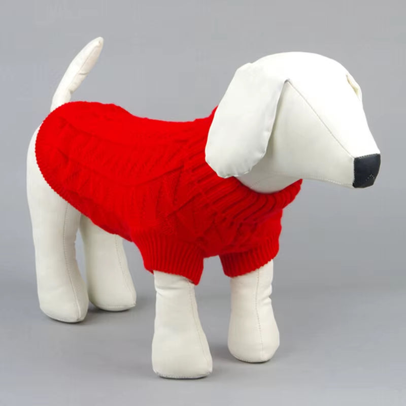 Warm Dog Clothes for Pet Clothing Puppy Sweater Dog Coat Outfit for Small Dog Breeds Pet Costumes