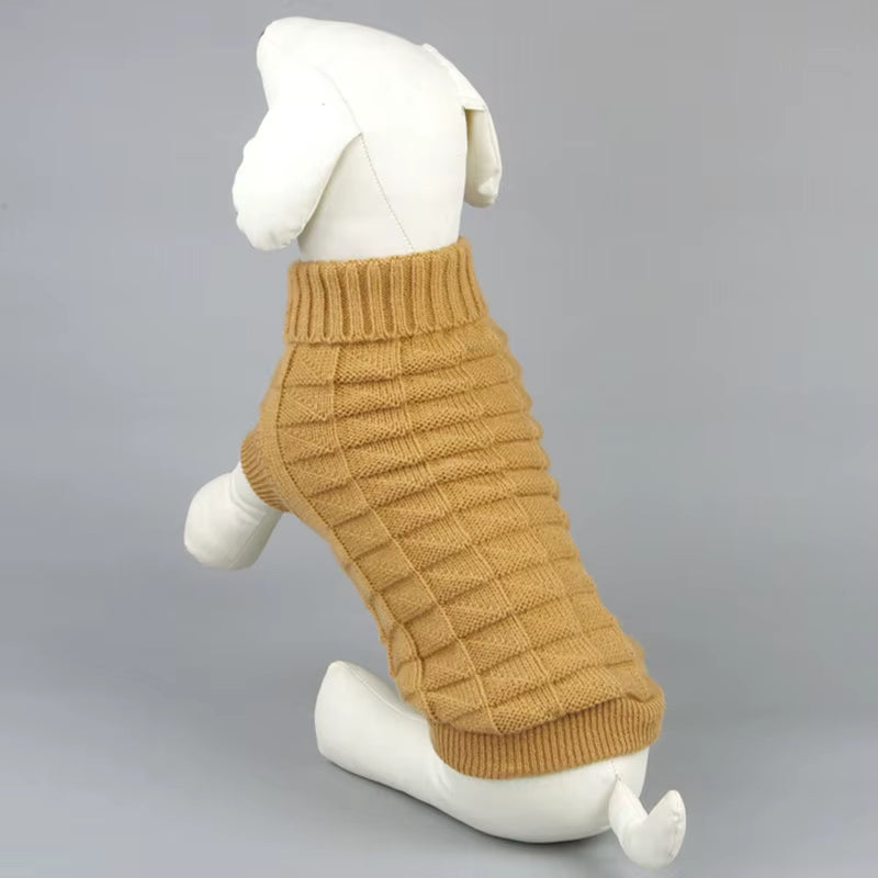 Warm Dog Clothes for Pet Clothing Puppy Sweater Dog Coat Outfit for Small Dog Breeds Pet Costumes