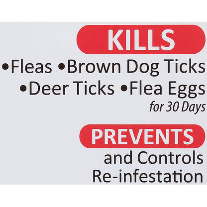 (4 Pack)  Ultraguard Dual Action Flea & Tick Topical for Small Dogs 5-14Lbs, 3 Monthly Treatments