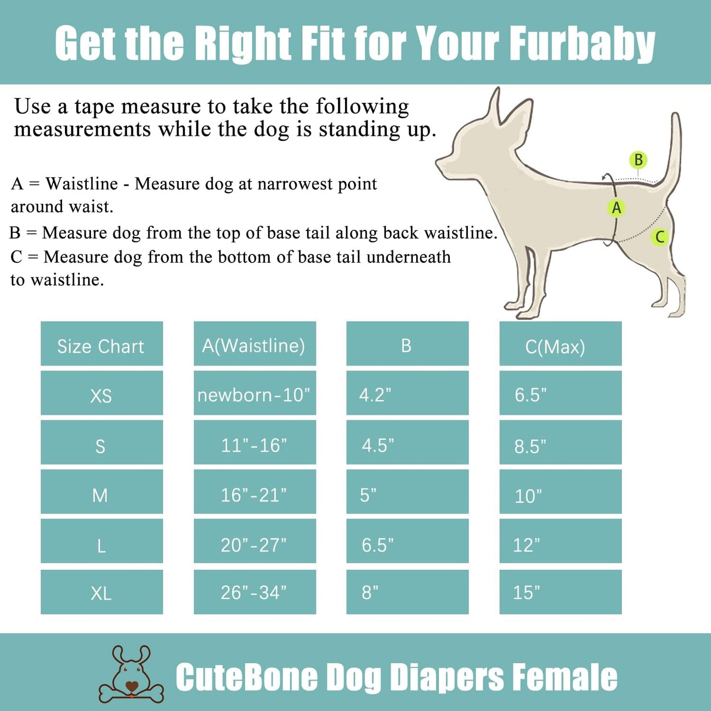 Christmas Dog Diapers Female Washable Small Medium Large 3 Pack Reusable Doggie Diapers Puppy Period Pants for Doggy Heat Cycle Peeing D75M