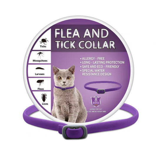 Flea Collar for Dogs Long Term Flea Collar for Cats Tick Collar Natural Pet Tick Advanced Dog