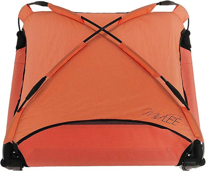 Salmon Dog Cot with Canopy (36" X 48")